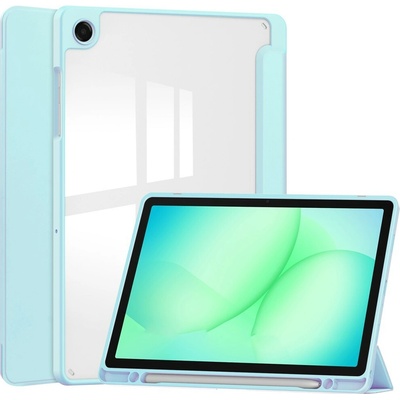 Vsetkonamobil 129960 CRYSTAL Zaklápací obal pre Samsung Galaxy Tab A11+ svetlomodrý