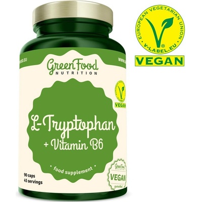 GreenFood L-Tryptophan 90 kapsúl