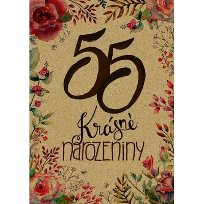 Baloušek BeBechy - přání 55, A6, kraftový papír