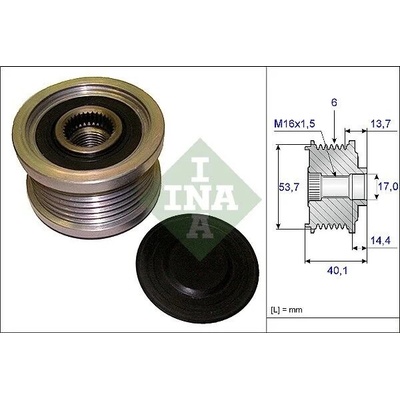 Předstihová spojka Schaeffler INA 535 0202 10