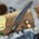 HARAHU Дамаски кухненски нож KU-37427 - Kiritsuke / Черен / Златен KP37427