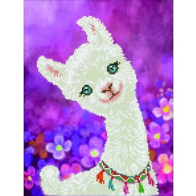 Diamond Dotz Lama Lulu 32 x 42 cm
