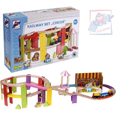 Woody vláčiková dráha CIRKUS