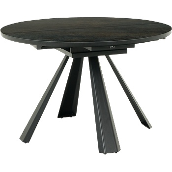 Carmen Разтегателна трапезна маса dominik - черна