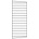 String Nástenný panel String Wall 75 x 30, dark brown