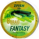 Zfish Šnúra Fantasy 8 Braid 130m 0,18mm 13,8kg