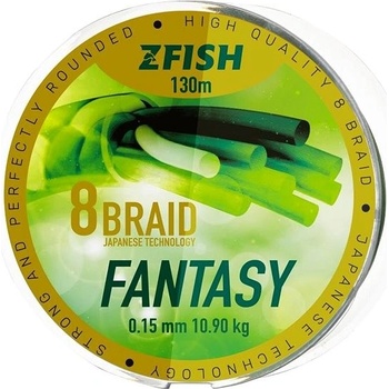 Zfish Šnúra Fantasy 8 Braid 130m 0,18mm 13,8kg