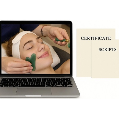 Dr.Nek online kurz pro Gua Sha se skripty a certifikátem Varianta: Materiály v tištěné podobě