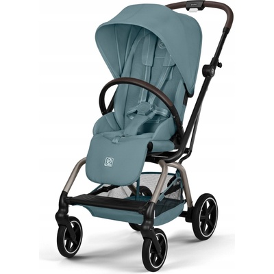 CYBEX EEZY S TWIST+ 2 Sport STORMY BLUE 2026 rám Taupe