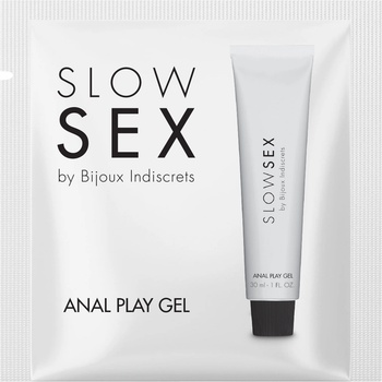 Image 1 of Bijoux Indiscrets Slow Sex Anal Play Gel Sachette 2ml