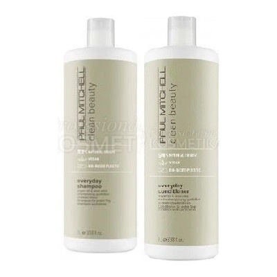 Paul Mitchell Clean Beauty Everyday šampon 1000 ml + kondicionér 1000 ml darčeková sada