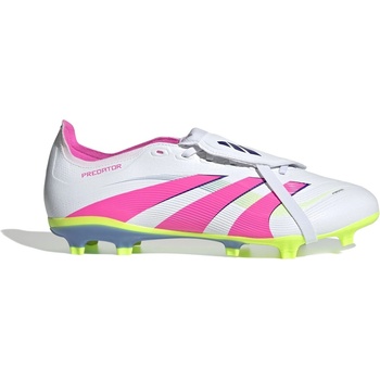Image 1 of Adidas Футболни бутонки Adidas Predator League Fold-Over Tongue Firm Ground Football Boots - White/Pink