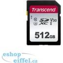TRANSCEND SDXC UHS-I U3 512 GB SDC300S