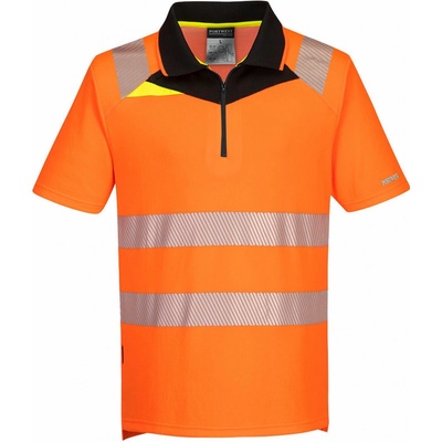 Portwest DX412 Polokošile DX4 Hi-Vis S/S oranžová/černá 3XL