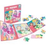 RAYA TOYS Магнитен пъзел 2 в 1 Raya Toys - Русалки, 2 х 20 части (502122142) - ozone