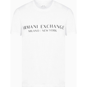 Armani Exchange Тениска Armani Exchange Men's Cotton T-Shirt - White 1100
