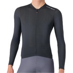 Castelli Мъжка фланелка с дълъг ръкав за колоездене Castelli Espresso 2 L/S Jersey Cycling jersey - Black (056-3890-0112)