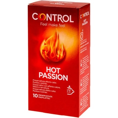 CONTROL hot passion warming effect 10 units