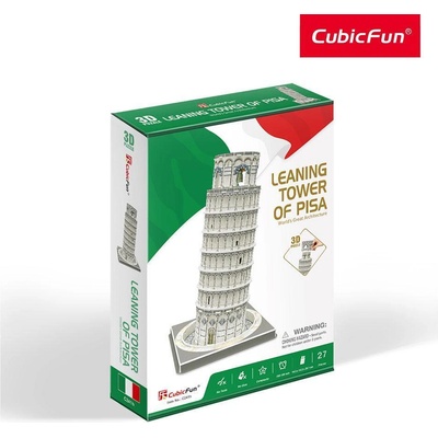 CubicFun Пъзел 3D Leaning Tower of Pisa 27ч (1006466F)