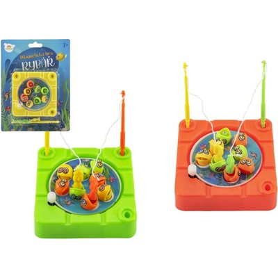 Teddies Hra ryby rybár magnetická plast
