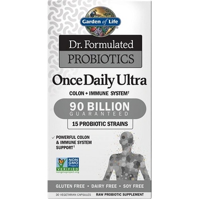 Garden of Life Dr. Formulated Probiotics Once Daily Ultra, 30 Veg Capsules