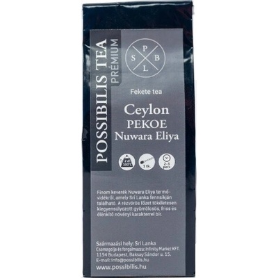 Possibilis Ceylon Pekoe Nuwara Eliya čierny čaj sypaný 75 g