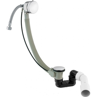 OMNIRES - CGS Sifón vaňový automat komplet s napúšťaním chróm /CR/ TK122-PLUS-3.01+64-SCR