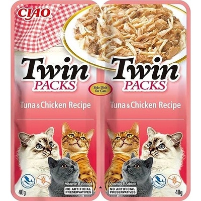 Twin Packs Tuna & Chicken in Broth 80 g