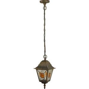BE LIGHT! ГРАДИНСКИ ФЕНЕР ВИСЯЩ ЗЛАТНА ПАТИНА e27 belight (3800231890343)