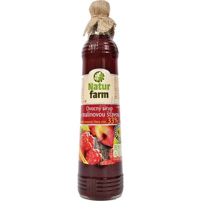 Naturfarm Sirup malina 33% ovocie 0,7 l