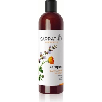Carpathia Herbarium šampon na růst a lesk vlasů 350 ml