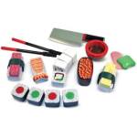Melissa & Doug - Дървен комплект за рязане - Суши (12608)
