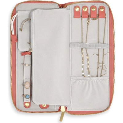Stackers cestovní Jewellery Roll Grapefruit lososová 76680