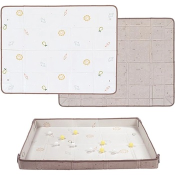 Taf Toys Двустранна подложка за игра с топки Taf Toys - Fold ′n Fun, бяла (TT13505)