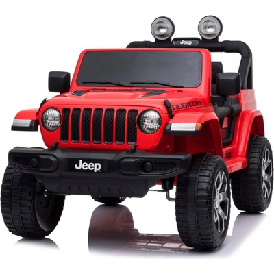 Mamido elektrické autíčko Jeep Wrangler Rubicon 4x4 červená