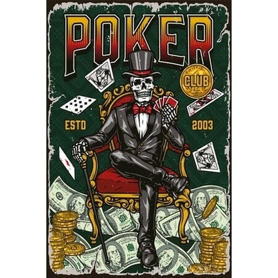 Ceduľa Casino - Poker