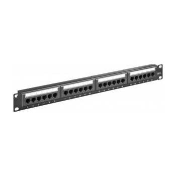 MicroConnect CAT6 24 порта 19" Patch Panel
