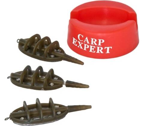 CARP EXPERT KŔMNE KOŠÍKY SET FEEDER METHOD