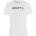 Craft Мъжка спортна тениска Craft Core Unify Logo Tee Sport shirt - White / Granite (016-9222-1311)