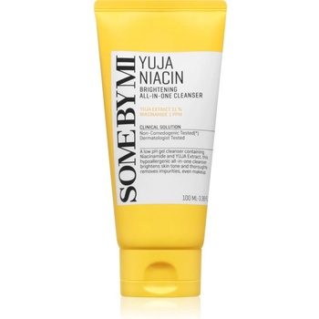 Image 1 of Some By Mi Yuja Niacin Brightening All in One Cleanser озаряваща почистваща пяна за чувствителна кожа на лицето 100ml