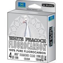 Balsax White Peacock Fluorocarbon 50m 0,38mm