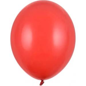 PartyDeco Балон в пастелно червено 23 см