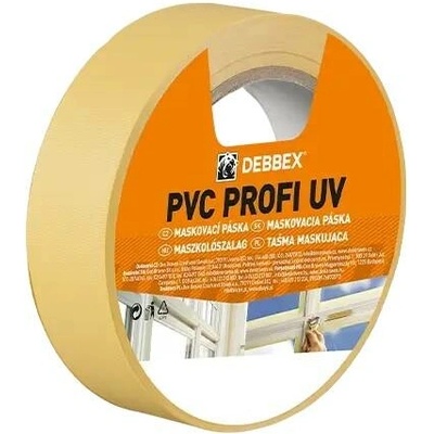 Den Braven Profi UV odolná maskovací páska 50 mm x 33 m žlutá B708MA