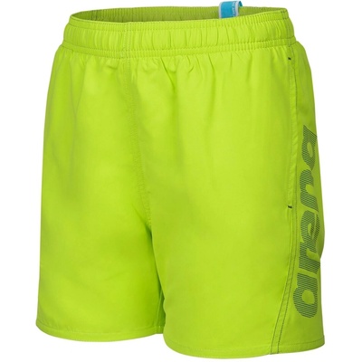 Arena Fundamentals chlapecké šortky Logo R Beach Boxer Lime