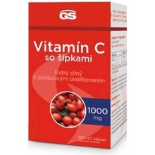 GS Vitamín C 1000mg so šípkami 100+20 tabliet