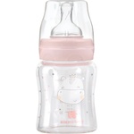 KikkaBoo Шише стъклено 120мл Hippo Dreams Pink (31302020119)