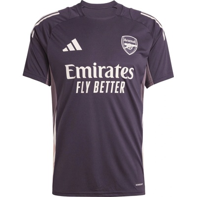 adidas ARSENAL FC TRAINING JERSEY fialová biela