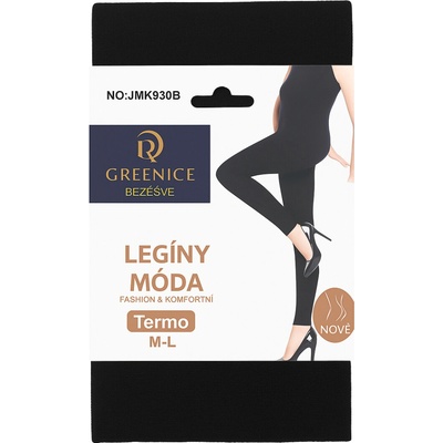 xcena Bezešvé legíny černé termo