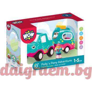 Image 1 of WOW Toys Приключението на Поли с пони wow 10349 (wowt10349)