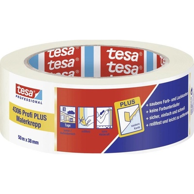 Tesa PREMIUM krepová lepiaca páska 38 mm x 50 m béžová